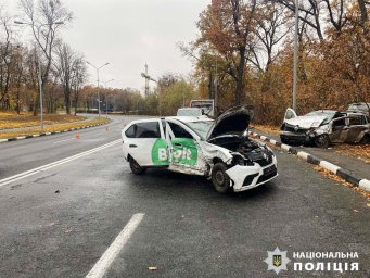В Харкові в автопригоді постраждали двоє осіб