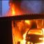 В Ромнах умышленно сожжены гаражи с автомобилями