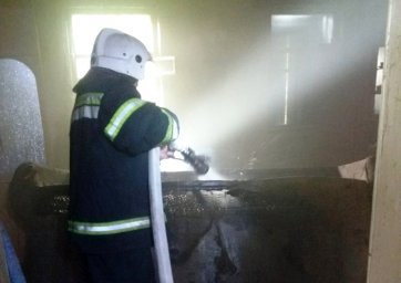 При пожаре в Полтаве погиб мужчина