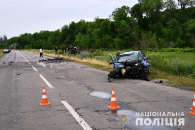 В ДТП в Луганской области пострадали девять человек