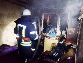 При пожаре в Запорожье погиб мужчина