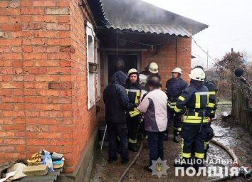 При пожаре в Дружковке погибла женщина