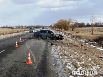 В ДТП в Киевской области пострадали три человека