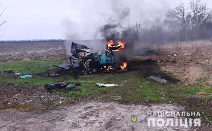 В Черниговской области выясняют обстоятельства взрыва трактора