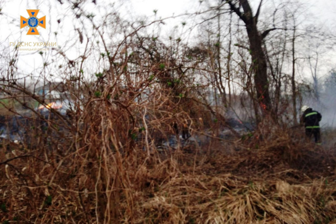 В Винницкой области при пожаре в экосистеме едва не погиб ребенок