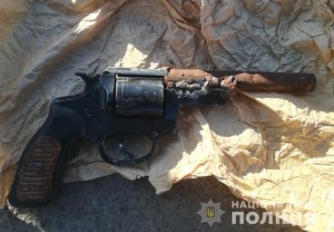 В Волынской области у мужчины изъяли револьвер