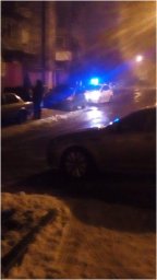 Во Львове произошло ДТП с участием автомобиля патрульной полиции