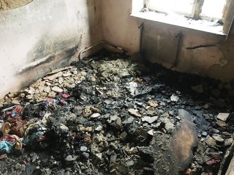 В Житомире при пожаре погибла пожилая женщина
