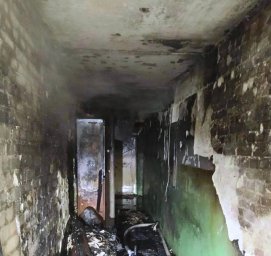 При пожаре во Львове пострадали двое детей
