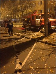 В Харькове водном из общежитий ХНЭУ произошел пожар