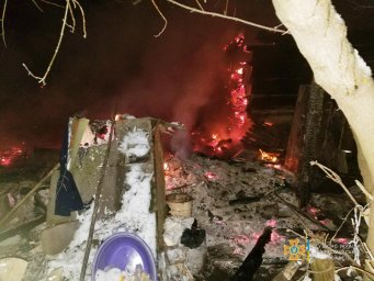 В Житомирской области при пожаре погибла женщина