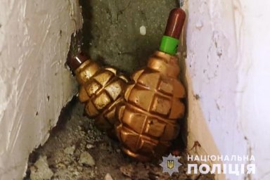 В Тернополе у мужчины изъяли оружие и боеприпасы. Появилось видео