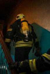 В Киеве во время пожара на ул. Кубанской погибла женщина