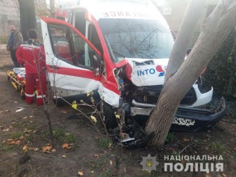 В Одессе произошло ДТП с участием кареты «Скорой помощи»