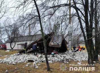 В Волынской области обрушилось здание котельной