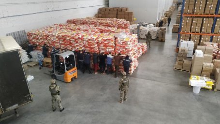 ​500 тонн контрабандных морепродуктов накрыли пограничники в Харькове и Днепре