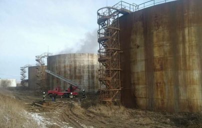 ​В Тернопольской области горел сахарный завод