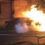 На Драгоманова в Киеве сгорели два автомобиля