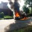 В Никополе в сгоревшем автомобиле был обнаружен труп мужчины