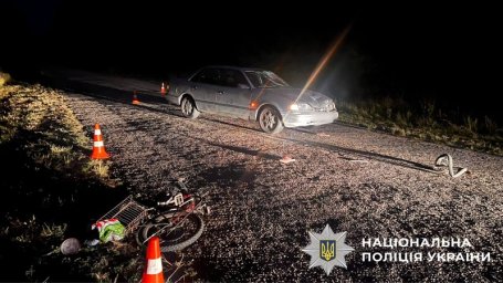 На Обухівщині у ДТП травмувався велосипедист