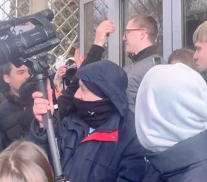 Одеські студенти не допустили заступника міністра освіти до вишу