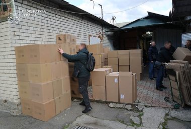 У Дніпрі вилучили контрафактні цигарки на суму майже 10 мільйонів гривень