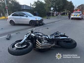 В Ізмаїлі водій легковика спричинив ДТП — травмовано мотоцикліста В Ізмаїлі водій легковика спричинив ДТП — травмовано мотоцикліста