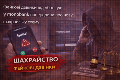 Фейкові дзвінки від &laquo;банку&raquo;: у monobank попередили про нову шахрайську схему