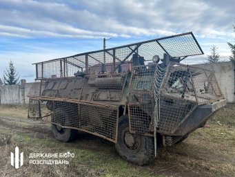 Втеча на БТРі: військовий проїхав пів країни і сів за ґрати
