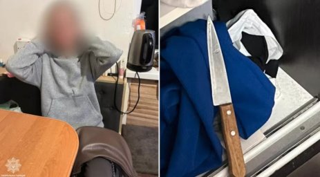 В Ужгороді жінка вдарила ножем співмешканця під час сварки