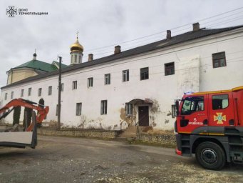 У Кременці сталася пожежа в Миколаївському соборі