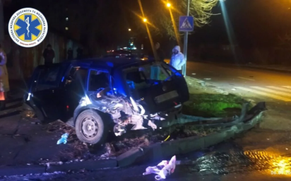 ДТП на перехресті в Черкасах: двох людей госпіталізували
