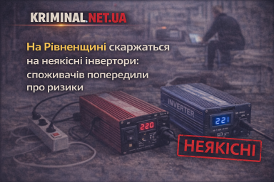 На Рівненщині скаржаться на неякісні інвертори: споживачів попередили про ризики