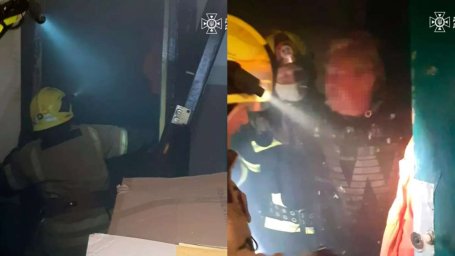 У Кривому Розі під час пожежі в багатоповерхівці врятували двох людей