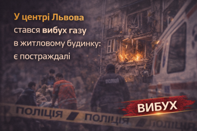 У центрі Львова стався вибух газу в житловому будинку: є постраждалі