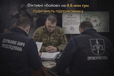 Фіктивні &laquo;бойові&raquo; на 4,6 млн грн: судитимуть підполковника