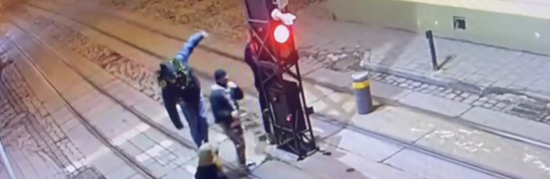 Поліція розшукала підлітків, які пошкодили болард у центрі Львова Поліція розшукала підлітків, які пошкодили болард у центрі Львова