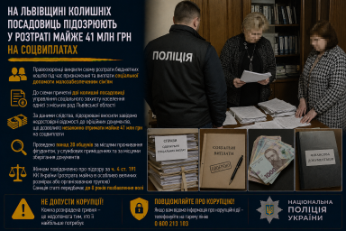 На Львівщині колишніх посадовиць підозрюють у розтраті майже 41 млн грн на соцвиплатах