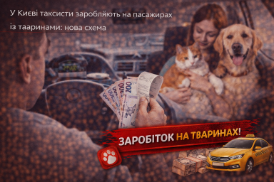 У Києві таксисти заробляють на пасажирах із тваринами: нова схема