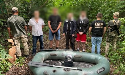 На Вінниччині затримали ухилянтів, які хотіли втекти за кордон на гумовому човні
